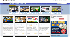 Desktop Screenshot of make-money-online.co.za
