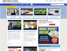 Tablet Screenshot of make-money-online.co.za